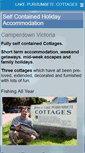 Mobile Screenshot of lakepurrumbetecottages.com.au